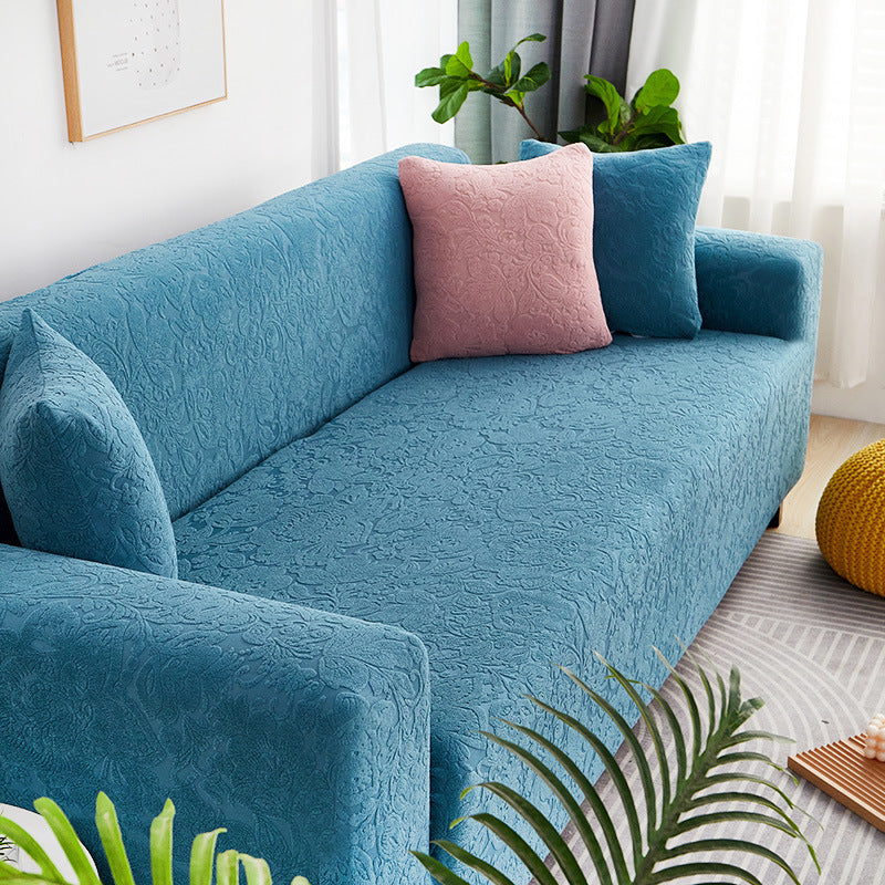 All-inclusive Universal Four Seasons Universal Sofa Cover Thick Solid Color
