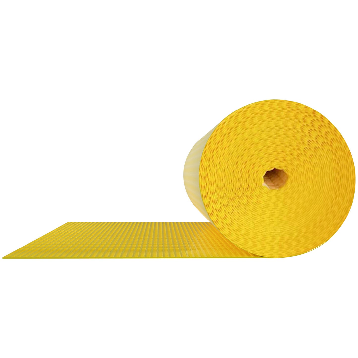 Thick, Easy To Cut DAMP PROOF MEMBRANE FLOOR MAT,20x3ft,Underlayment, Uncoupling Membrane, Poly -SheetingTranspare