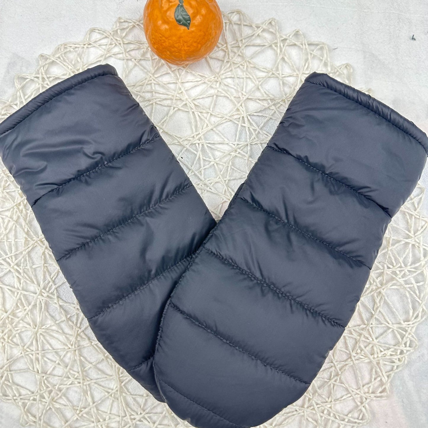 Warm Down Cloth Mittens Windproof