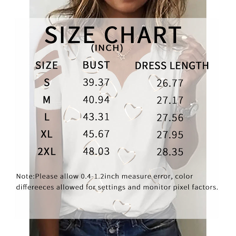 Women Cold Shoulder Tops Casual Loose Hollow Out Short Sleeve T Shirt Sexy V Neck Tops Blouses