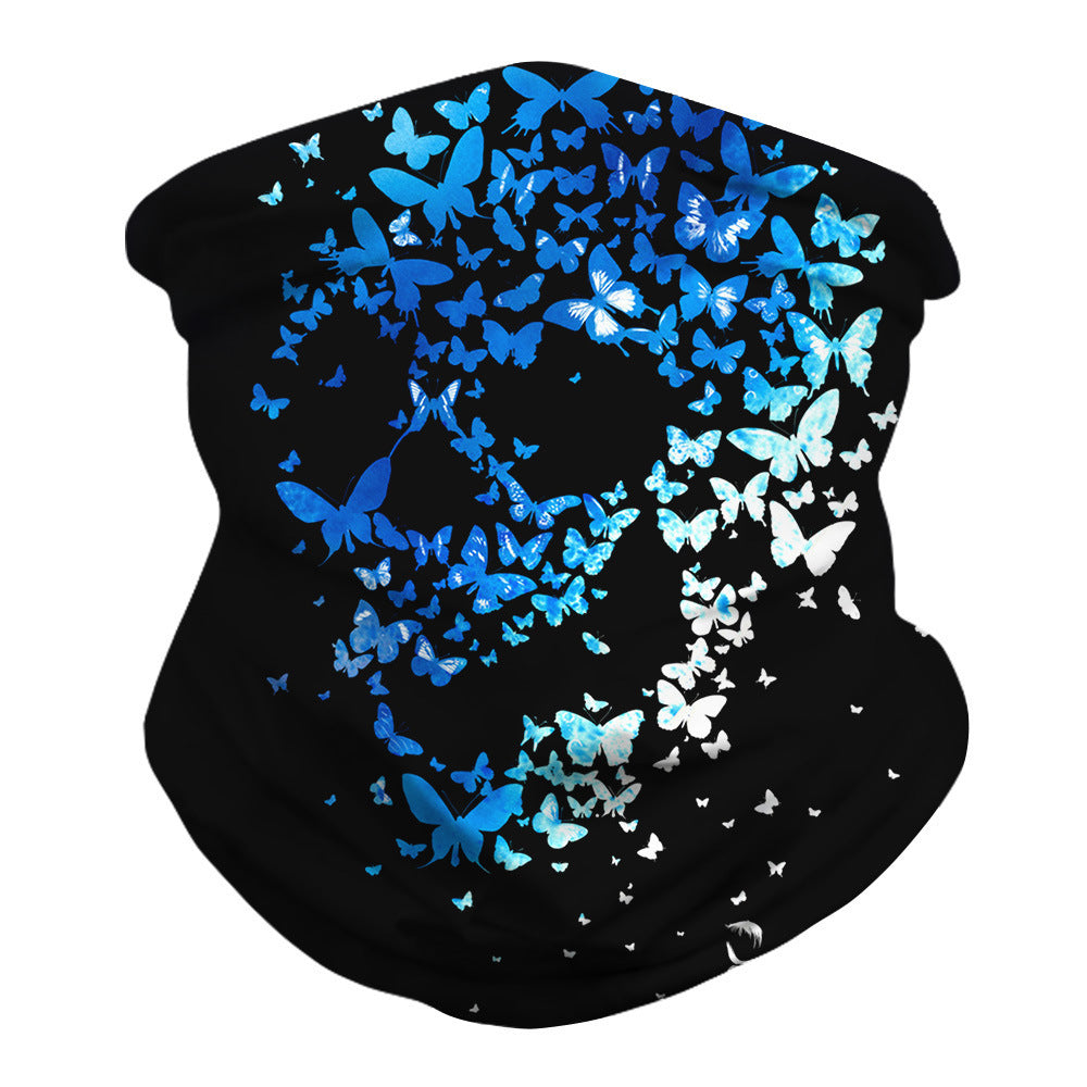 Summer Sports Sunscreen Face Towel Bib