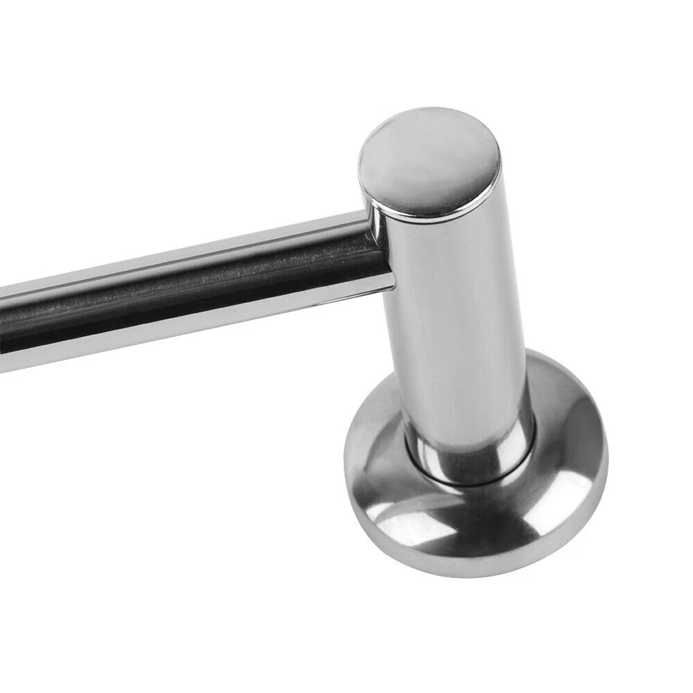 50cm 60cm Single Towel Bar Bracket Wall Mounted Towel Holder Bathroom Kitchen