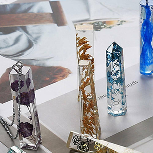 Silicone Earring Pendant Mold Necklace Jewelry Resin Mould Casting Craft Tool