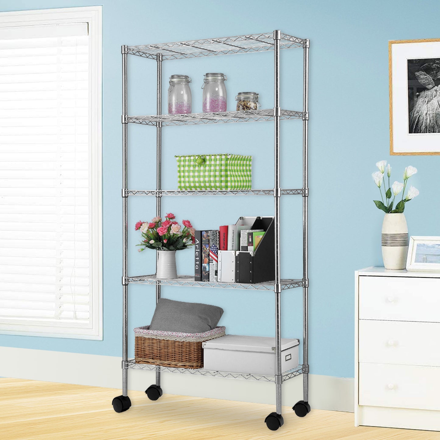Five Layer - Metal Storage Rack