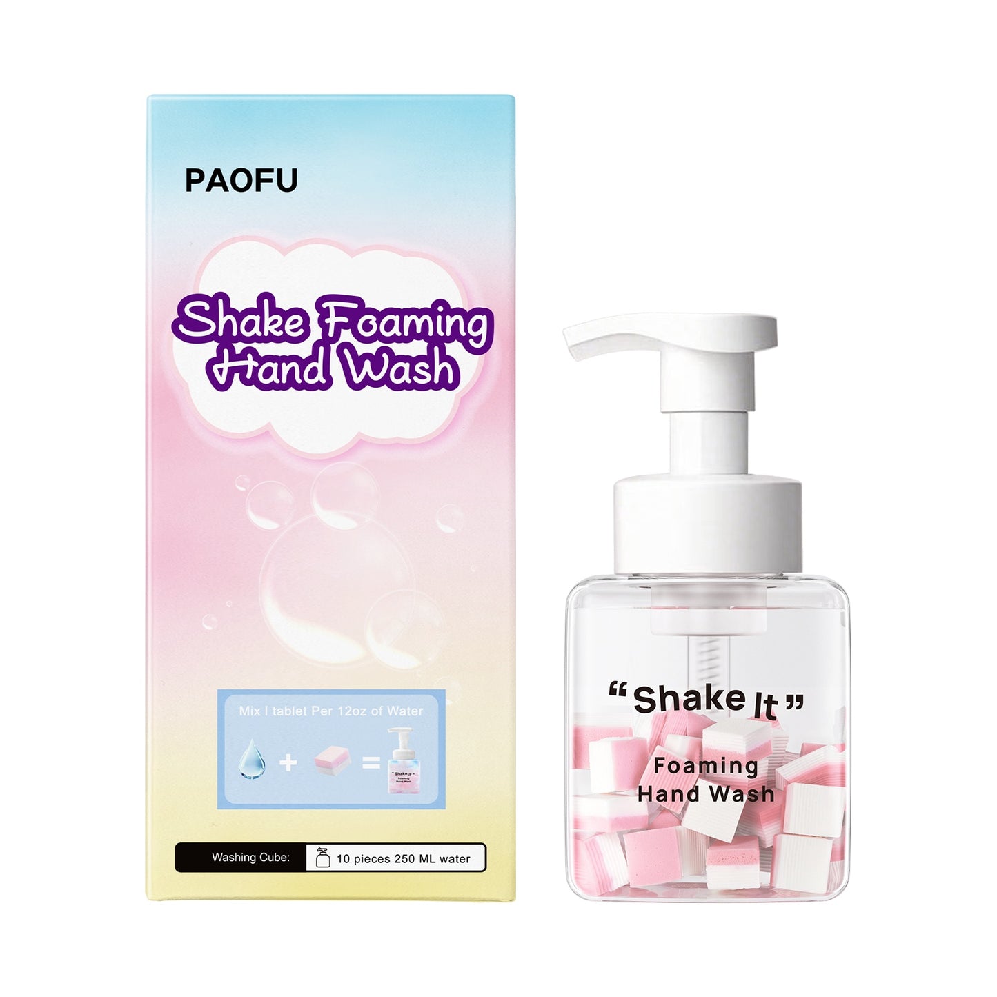 DIY Shake Foam Hand Sanitizer