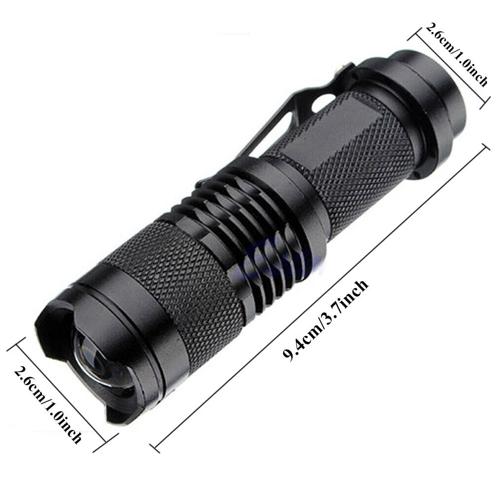 UV Ultra Violet Flashlight Handheld Blacklight Small Flashlight 395nm Mini Light Inspection Lamp Pen Torch Detector For Dog Pet Urine Stains, Bed Bugs And Scorpions