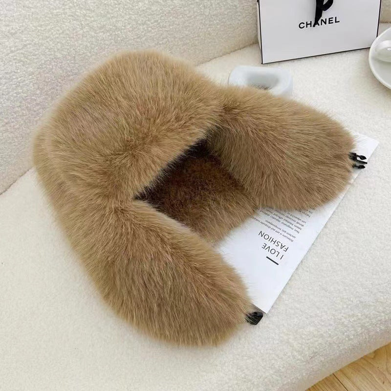 Full Fur Ushanka Thick Warm Wind-proof Cap