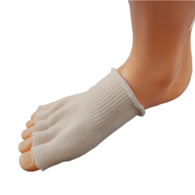 Five-finger Open Toe Gel Socks