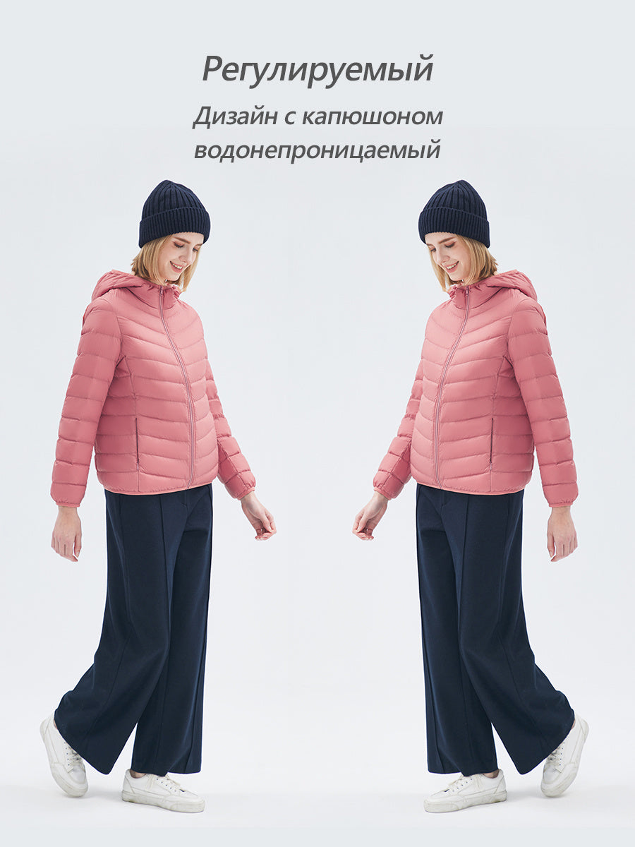 MAN Lightweight Down Hooded Packable Jacket No Free Shipping, Only Available At Official Warehouse Prices