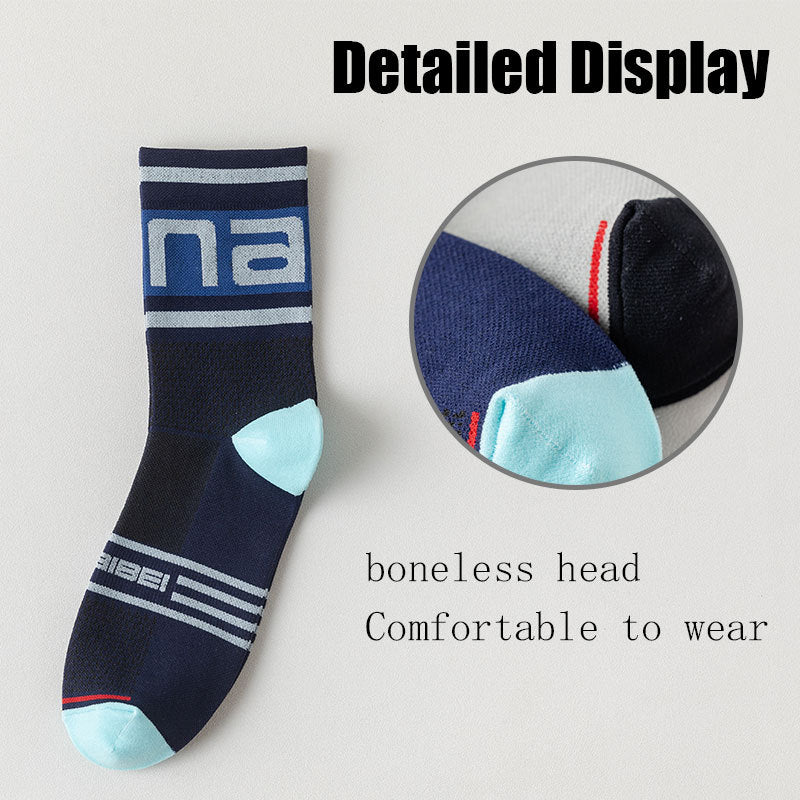 6 Pairs Women Hiking Running Athletic Cushioned Compression Socks Anti-odor And Breathable For Fitness Cycling And Hiking