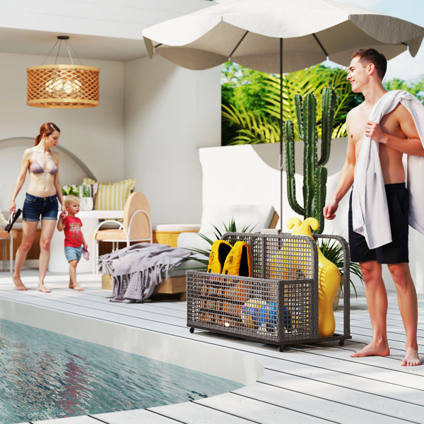 Rattan Storage Basket - Not Shipped On Weekends