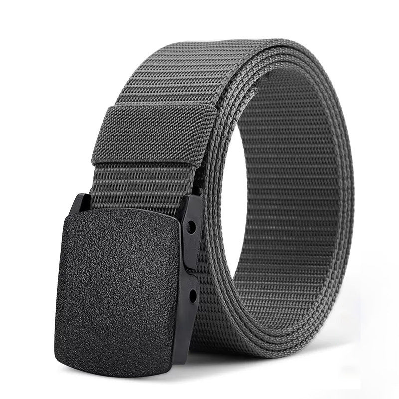 Nylon Tactical Belt Men's And Women's Same Outdoor Metal-free Canvas