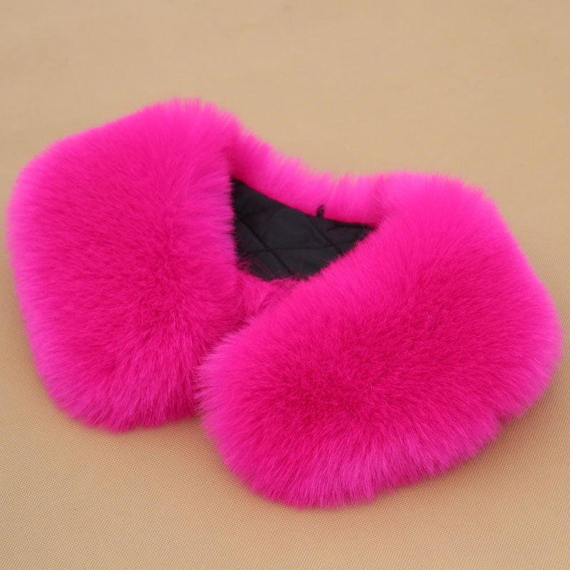 New Fur Collar Faux Fur Scarf All Match
