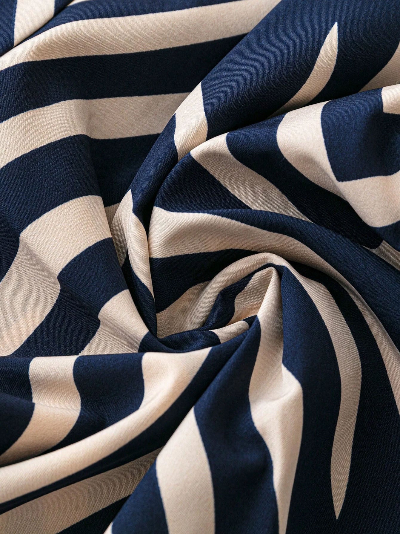 Women's Plus Size Printed Wide-Leg Pants - Summer Office Casual Black Trousers With Belt