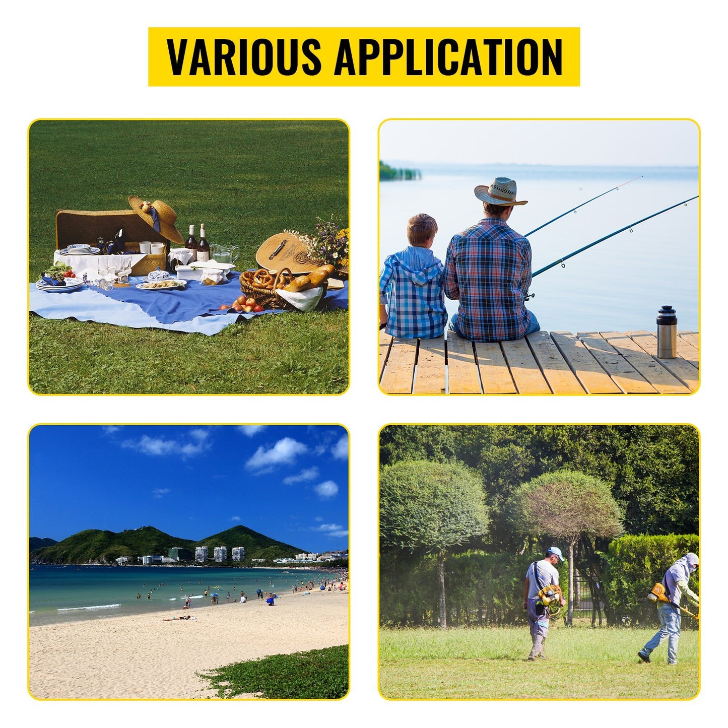 VEVOR Beach Carts For Sand,  Cargo Deck, TPU Balloon Wheels, 165LBS Loading Folding Sand Cart Adjustable Height, Aviation Aluminum Cart For Picnic, Fishing, Beach