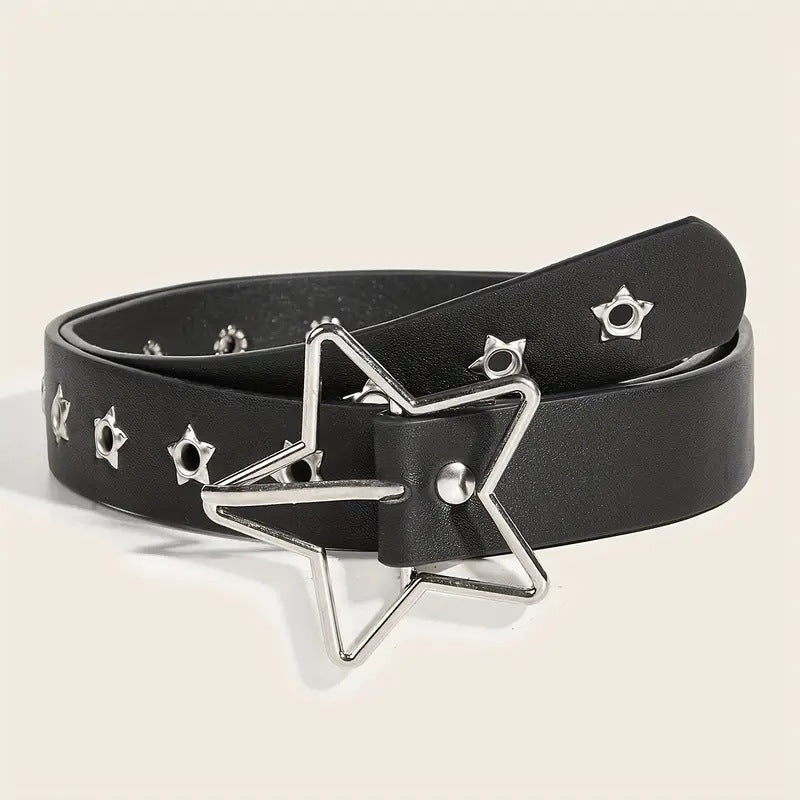 Female Punk Rivet XINGX Porous Personality Belt