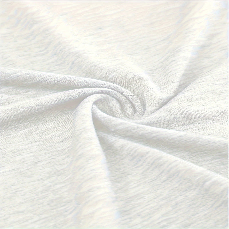 Women's V-Neck Short Sleeve Tee With Scissor Hands & Heart & Paw Prints - Summer Casual T-Shirt