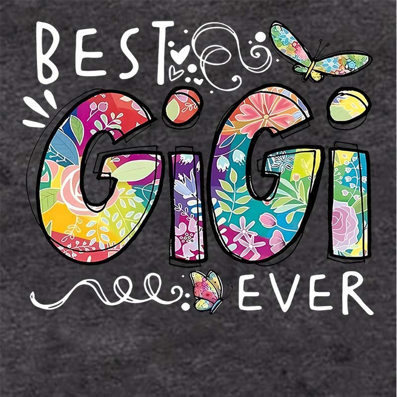 Women's Colorful Letter Print Short Sleeve T-Shirt - Casual Round Neck Summer Tee