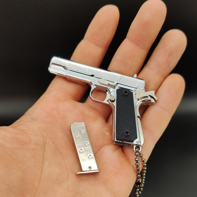 Scale Mini Colt M1911 Pistol Keychain M1911  Pistol Keychain