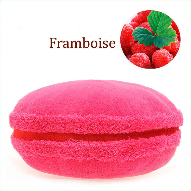 French Macaron Round Cake Creative Pillow Cushion