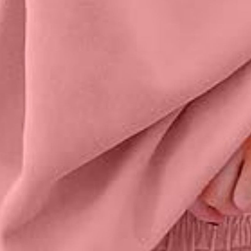 2pcs Women's Color-Block Short Sleeve Top & Shorts Set Casual Spring Summer Outfit