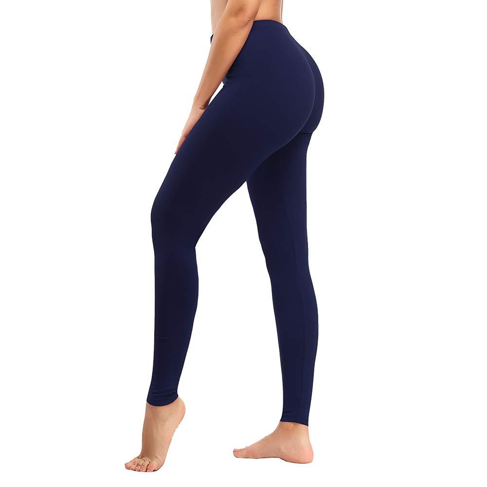 Leggings - Cropped Low-waisted Solid Color