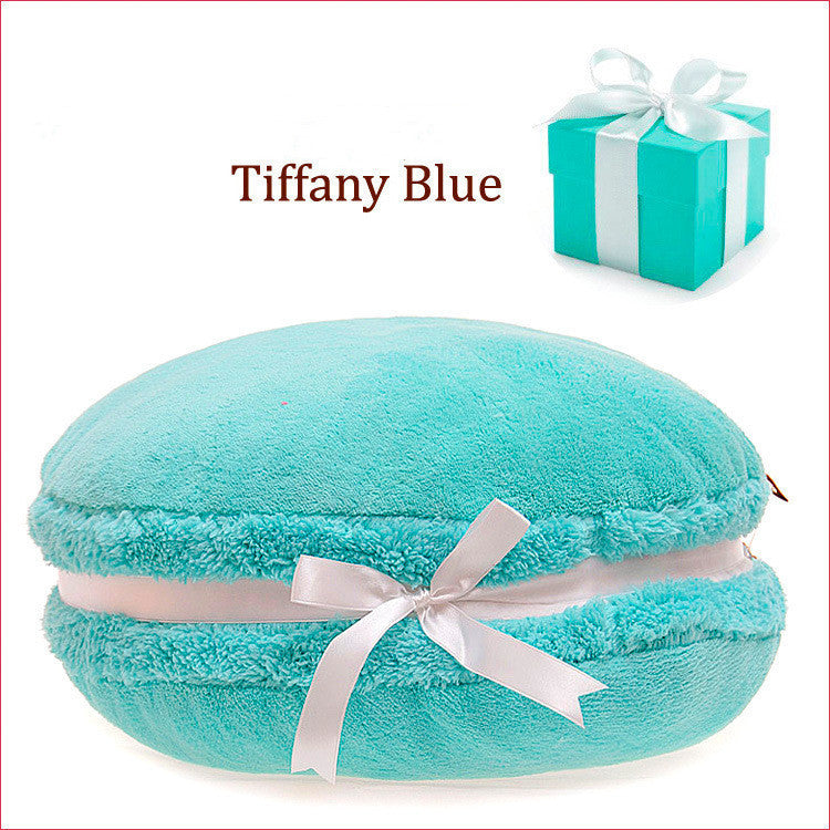 French Macaron Round Cake Creative Pillow Cushion