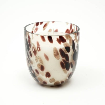 Ethereal Splutter Glass Scented Wax Candle