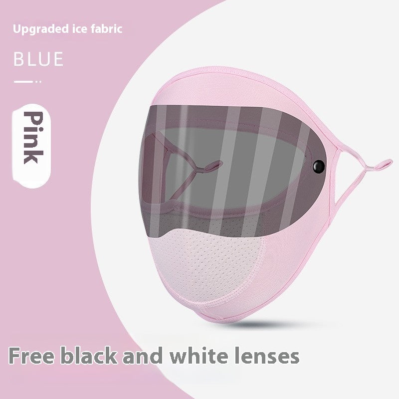 Ice Silk Sunscreen Mask UV Protection