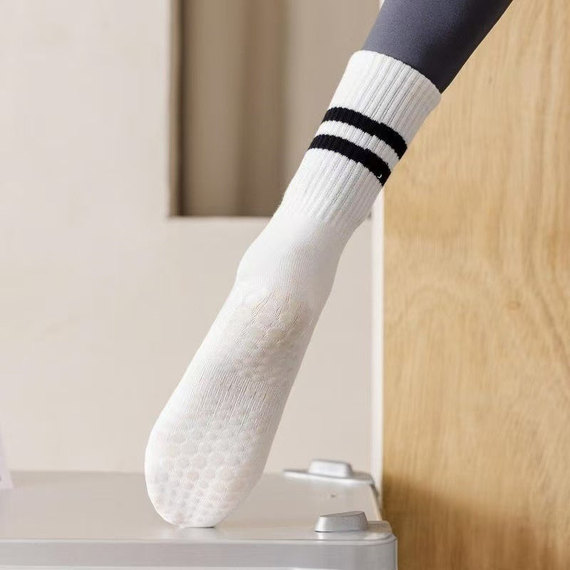 Mid-calf Yoga Socks Non-slip Professional Women's Fitness