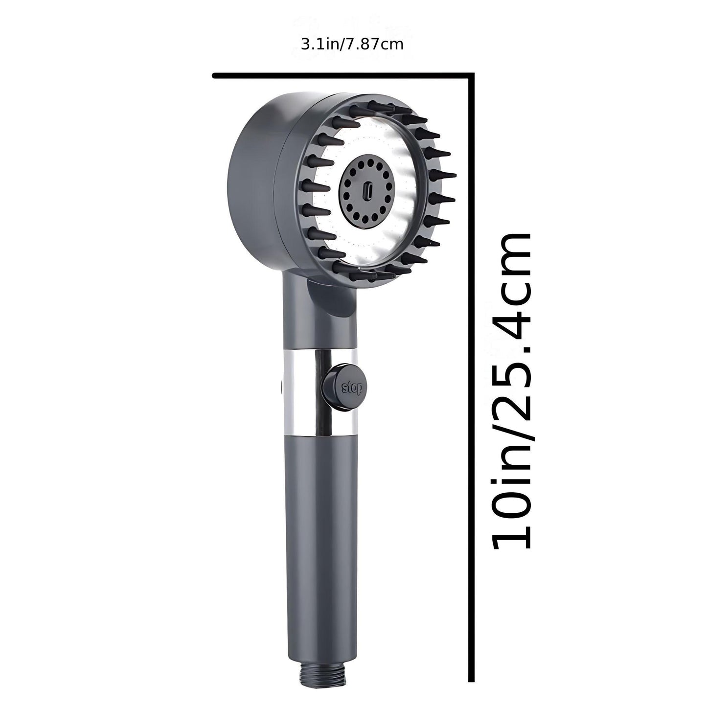 Shower Head Kit With Massage Head, Multiple Filters And Multiple Watering Modes