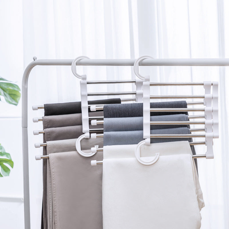 White Stainless Steel Trouser Rack Upgraded Version,Only Self-pickup Is Supported, And The Prices Shown Are All Self-pickup Prices