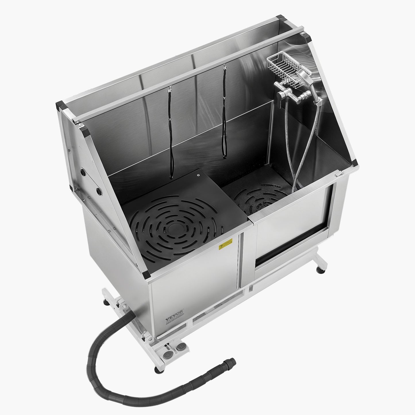 50 Inch Electric Dog Grooming Bath Tub Stainless Steel W Water Filter