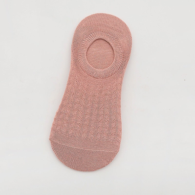 Thin Absorb Sweat Breathable Invisible Silicone Non-slip Boat Socks