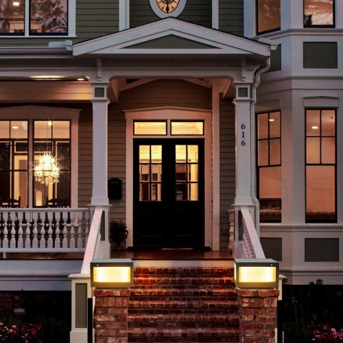 Solar Wall Light With Dimmable LEDs Unavailable Platforms- Temu