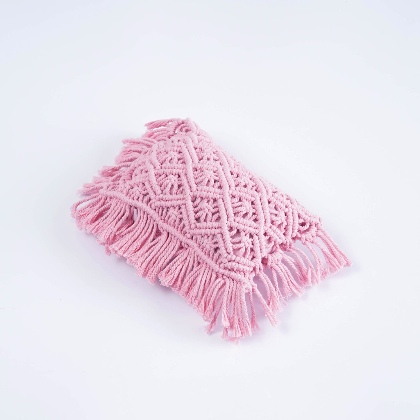 Hand-woven Tassel Pillow