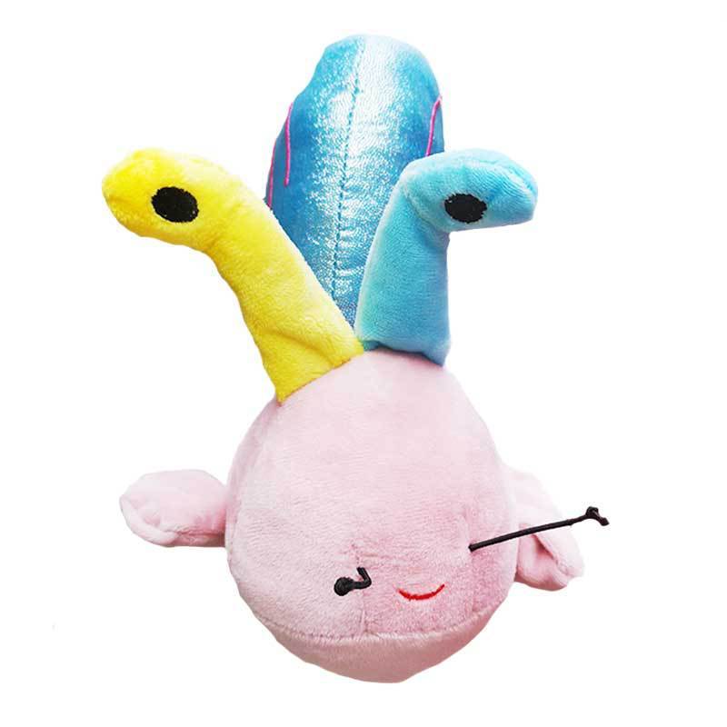 Plush Toy Snail Hand Puppet Doll Story Telling Game Props Parent-child Gloves