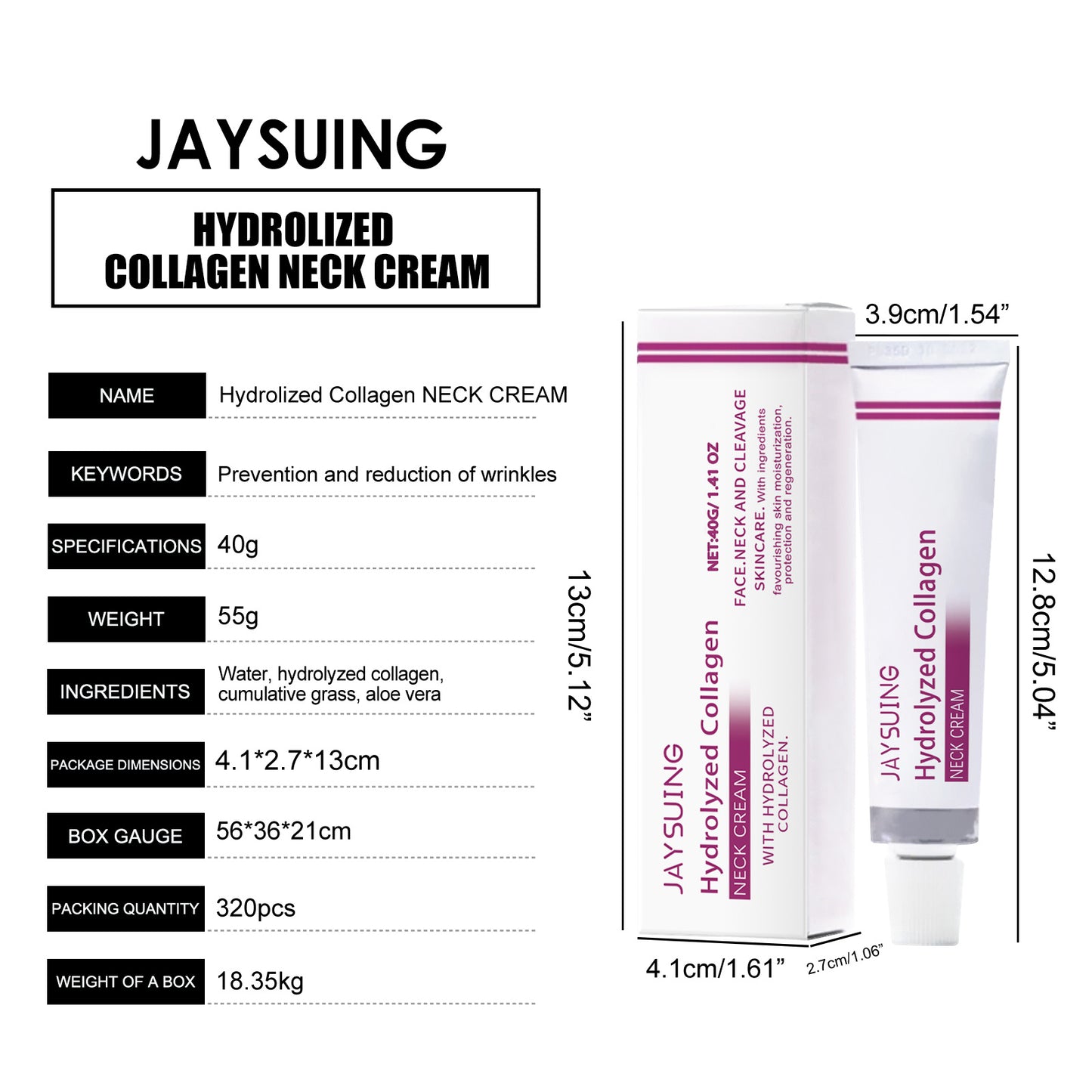 Shape Swan Neck Smooth And Tender White Beauty Neck Cream