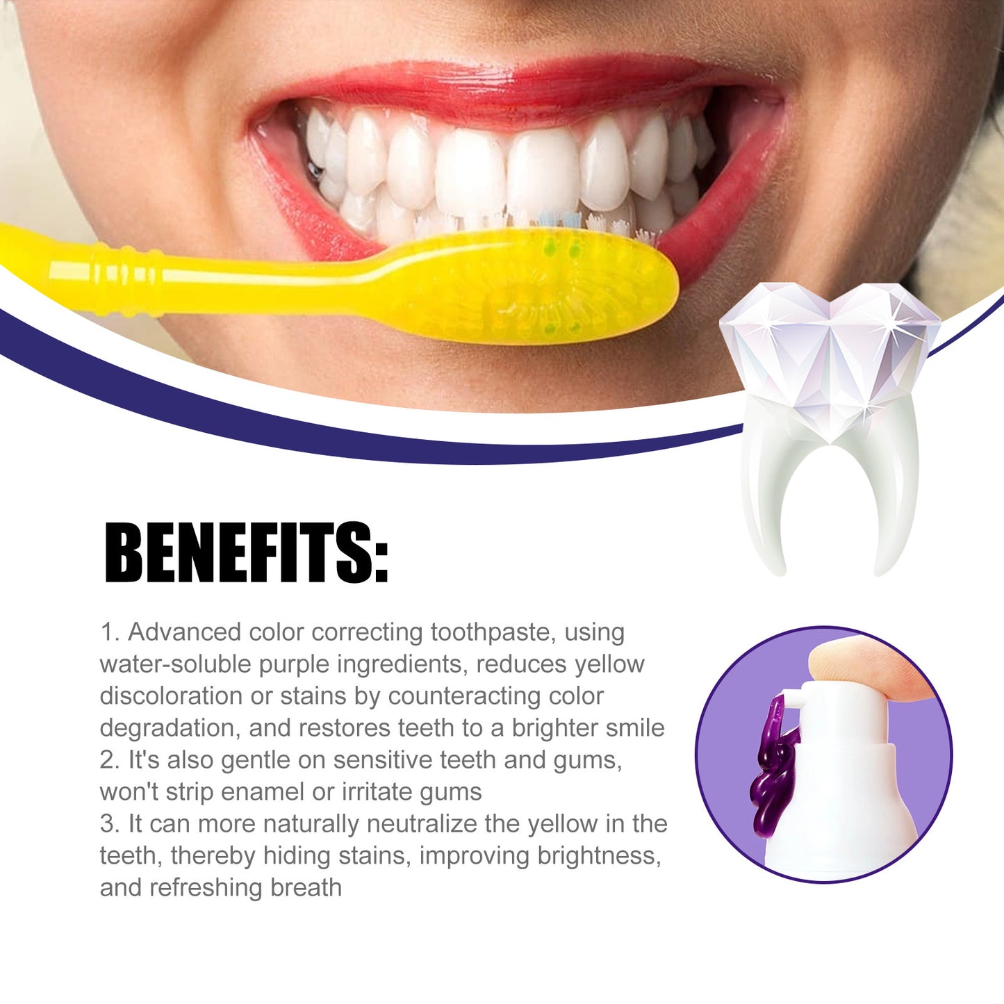 Clean And Whiten Teeth Care Toothpaste