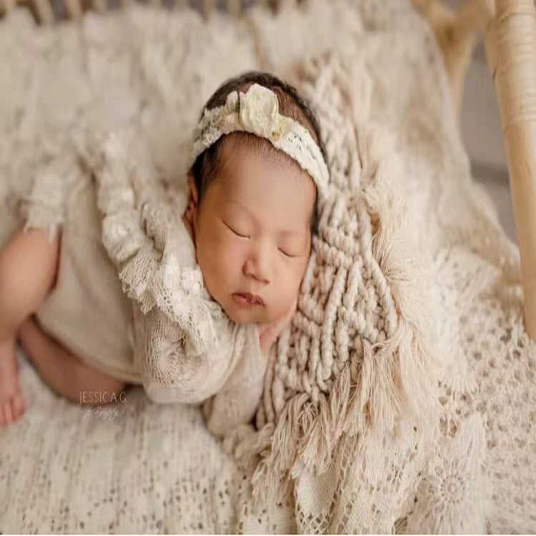 Hand-woven Tassel Pillow