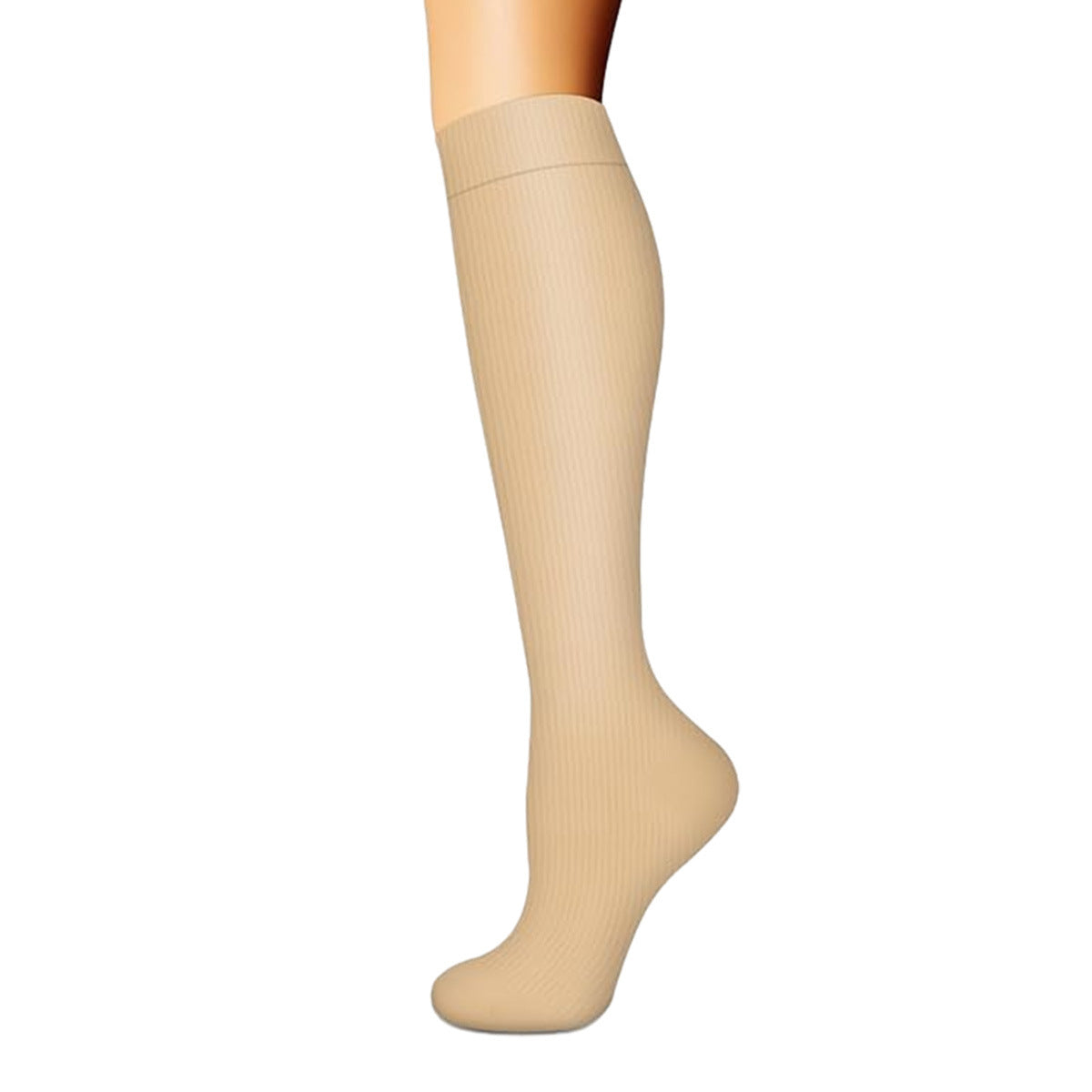 Women's Simple Printed Sports Calf Compression Stockings