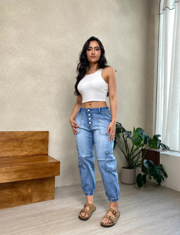 Women's High-Waist Lace-Up Jeans, Wide-Leg Full-Length Jeans With A Sexy Corset-Style Side Lacing, Statement Denim For Parties And Festivals Forbidden Platform - Temu