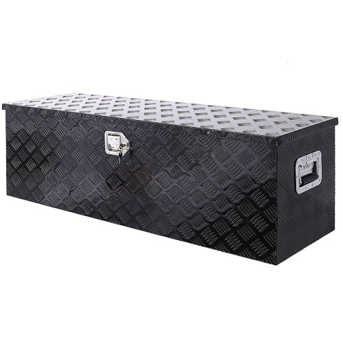 48inch Aluminum Tool Box,heavy Duty Truck Bed Tool Box,outdoor Trailer Pickup Storage Tool Box,RV Storage Organizer,underbody Box W Lock Keys,silver 48x15x15inch