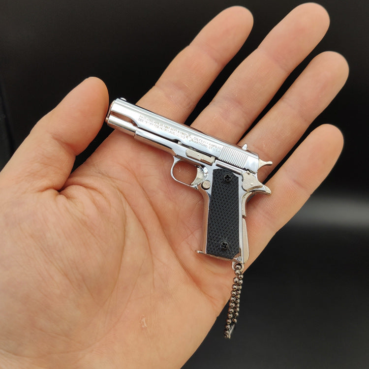 Scale Mini Colt M1911 Pistol Keychain M1911  Pistol Keychain