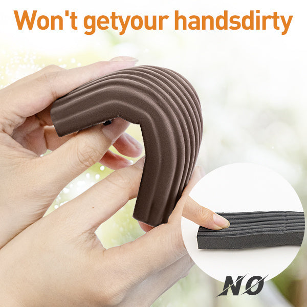 Mini Mop Portable Self-Squeeze Short Mop, Mini Lazy Hand Wash-Free Strong Absorbent Mop