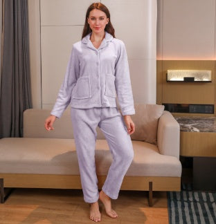 Women's Velvet Pajama Set