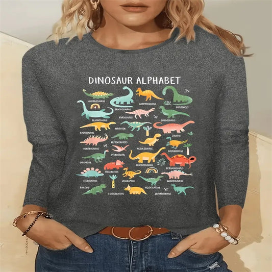 Women's Printed Hoodless Sweatshirt