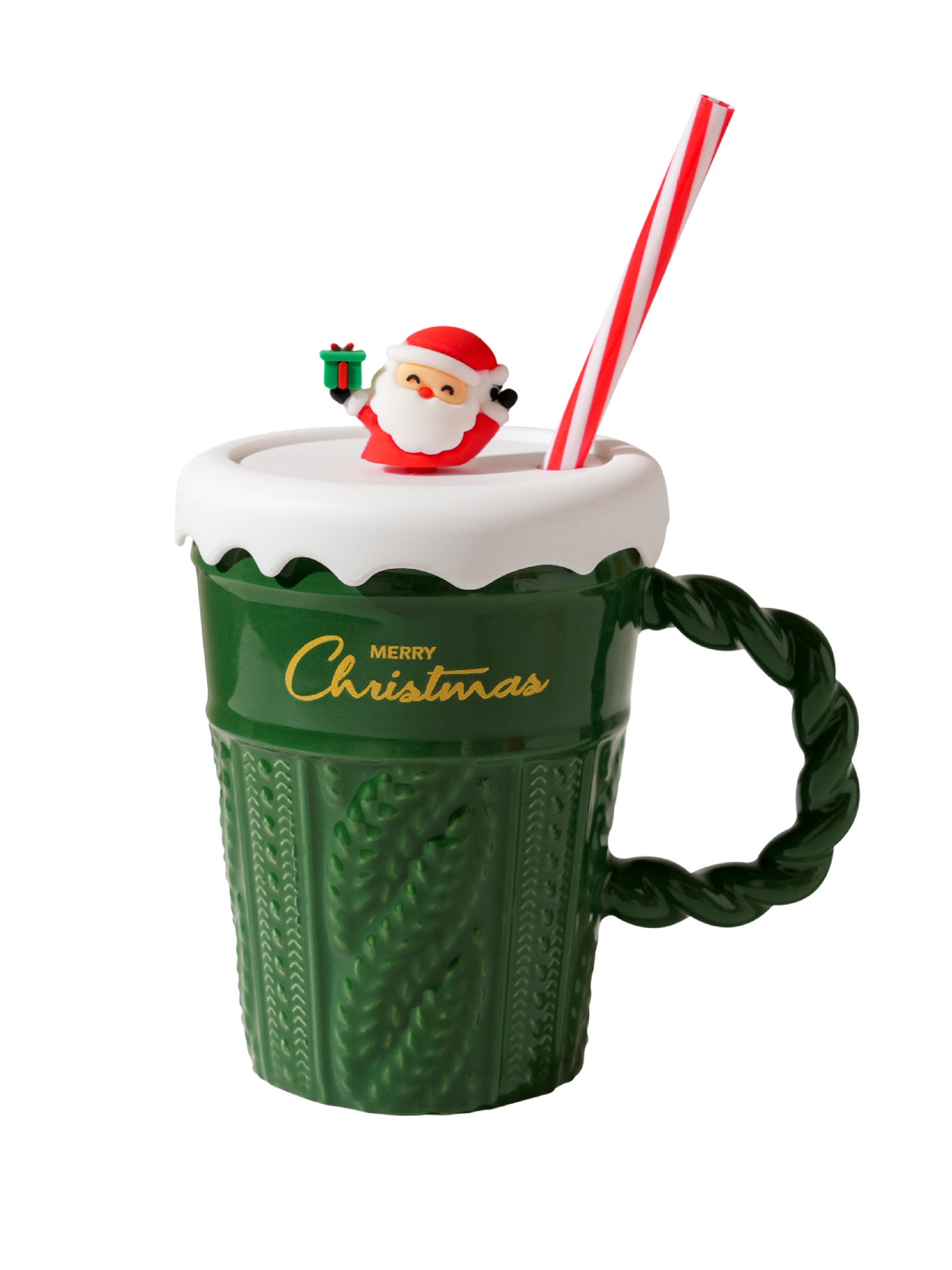 Creative Christmas Tree Ceramic Water Cup
