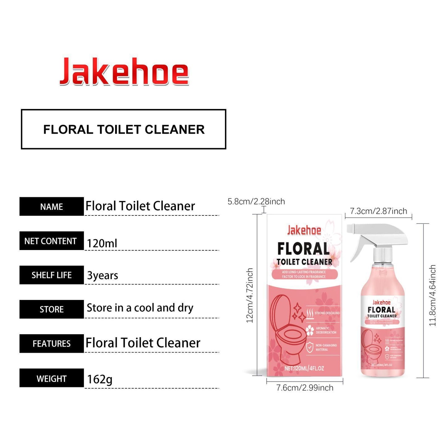 Floral Scent Deodorant And Toilet Cleaner