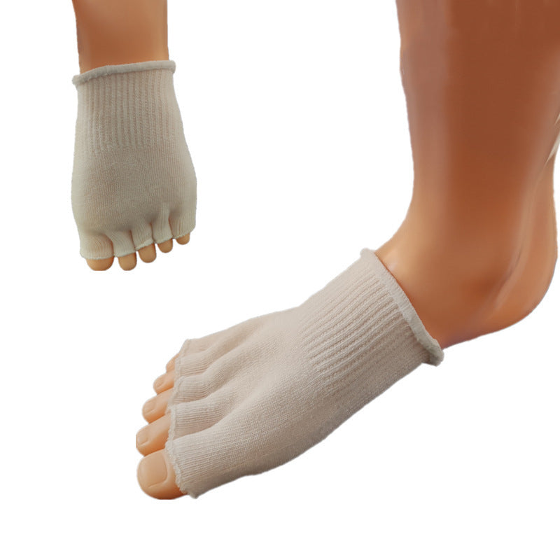 Five-finger Open Toe Gel Socks
